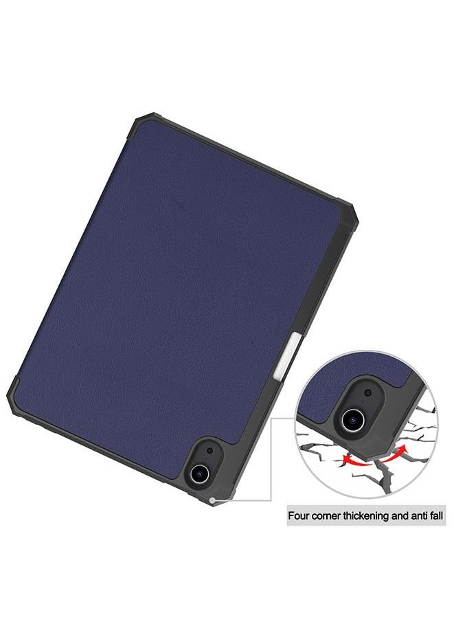 Generic - Protective Cover with Pencil Holder for iPad Mini 6 Case 2021 Blue - Image 1