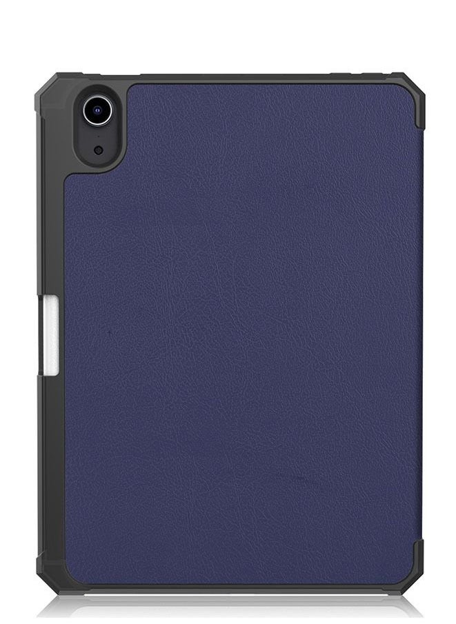 Generic - Protective Cover with Pencil Holder for iPad Mini 6 Case 2021 Blue - Image 1