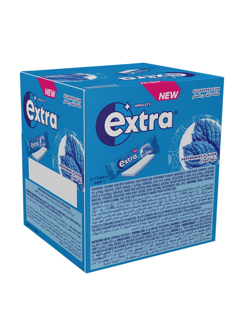 Extra Go Tab Peppermint Chewing Gum - Image 2