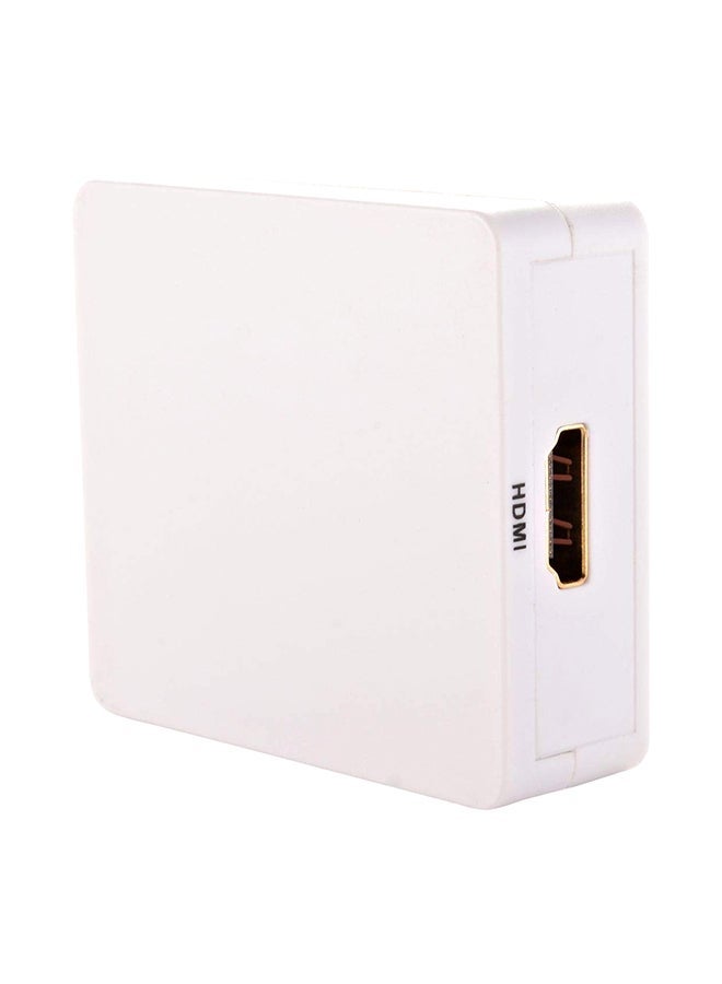 NIBEMINENT VGA To HDMI HD Video Converter white - Image 3