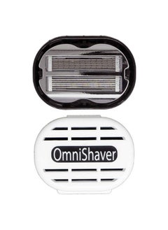 Nishaver With White Travel Case The Fastest Way To Shave Head Legs Arms Body An Alternative To Disposable Shaving Razors Self Cleans & Strops During Use Bald Head Shaver For Men