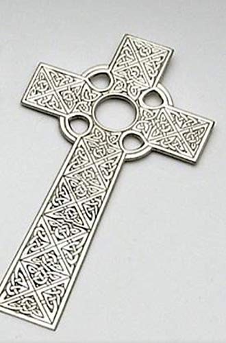 Mullingar Pewter 8" Celtic Cross Wall Mount - Image 4