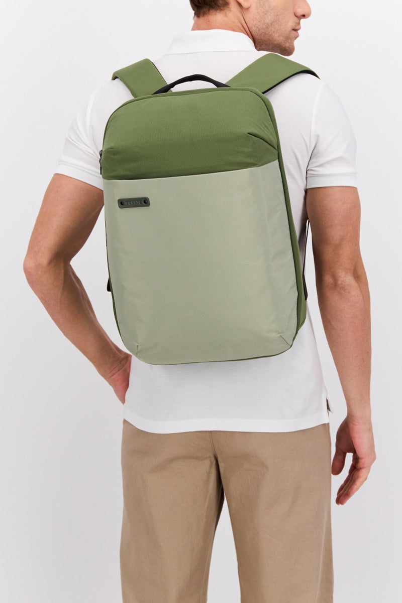RBX Men Brand Logo Backpacks 31 L x 42 H x 13 W cm, Olive - Image 3