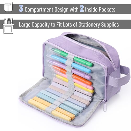 Mr. Pen- Large Capacity Pencil Case, Pencil Pouch, Pencil Bag, Pen Case, Pen Pouch, Pen Bag, Pencil Pouches - Image 3
