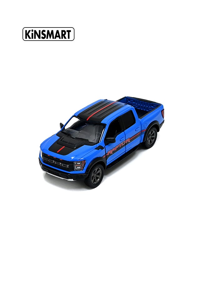 Kinsmart 1:78 2022 Ford F-150 Raptor Die-Cast Model Truck – Pull Back Toy for Kids & Collectors - Image 1