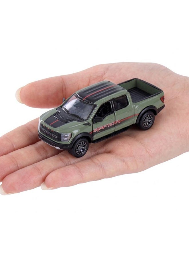 Kinsmart 1:78 2022 Ford F-150 Raptor Die-Cast Model Truck – Pull Back Toy for Kids & Collectors - Image 3