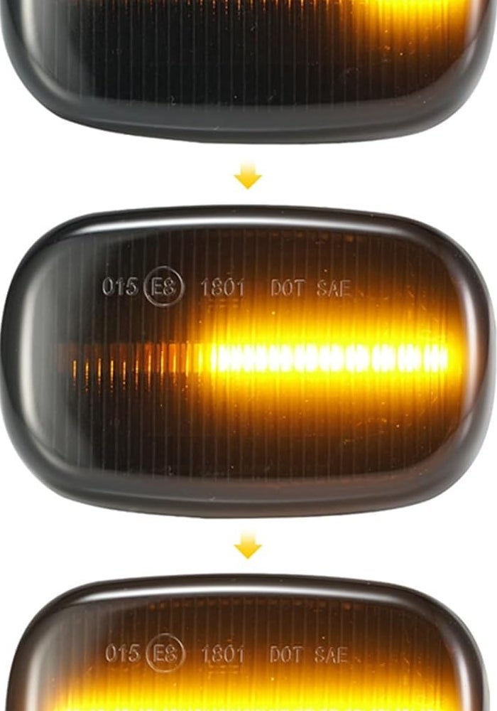 Vuzmode 2Pcs Car Dynamic Side Marker Light - Image 4