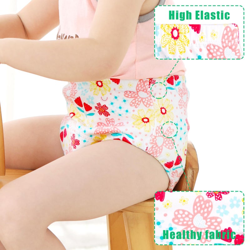 Max Shape Baby Girls Training Underwear - Toddler Girls Training Pants 4 Pack 2T - Image 5