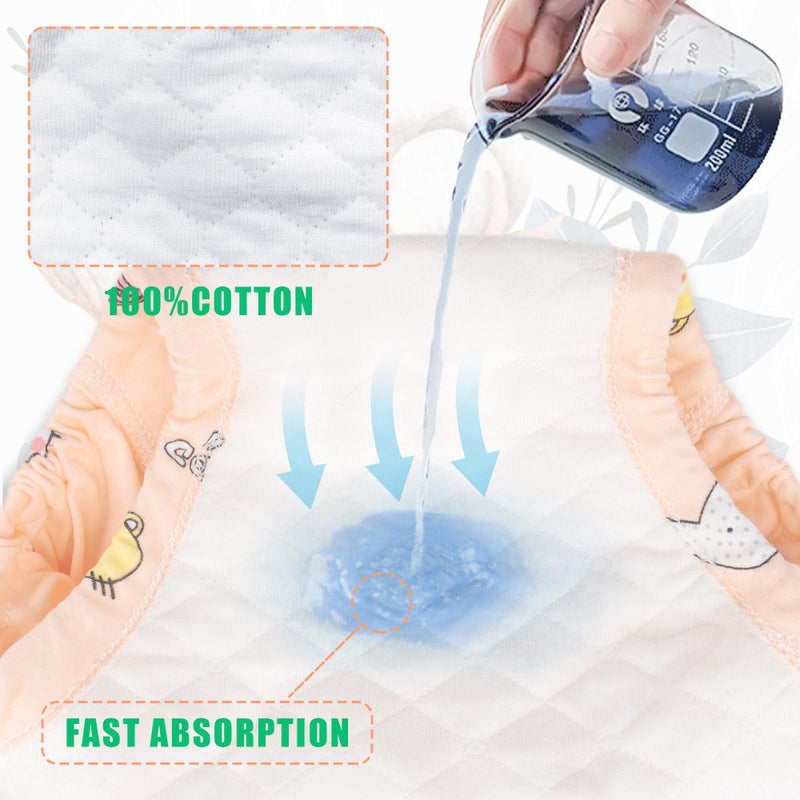 Max Shape Baby Girls Training Underwear - Toddler Girls Training Pants 4 Pack 2T - Image 4