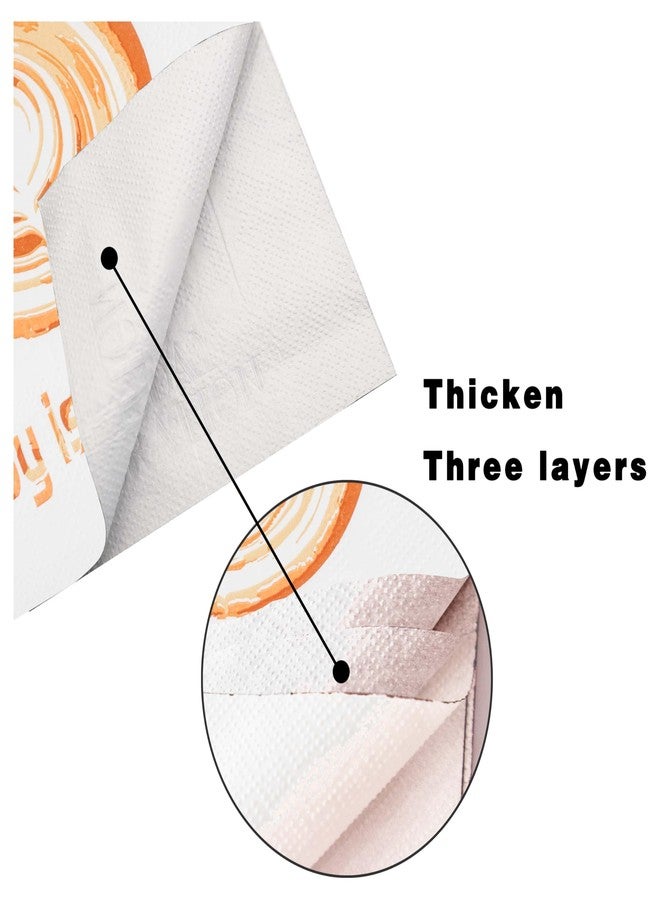 Pandecor 50 Pcs 3-Ply Baby is Brewing Baby Shower Coffee Bar Baby Brunch Luncheon Napkins - Image 2