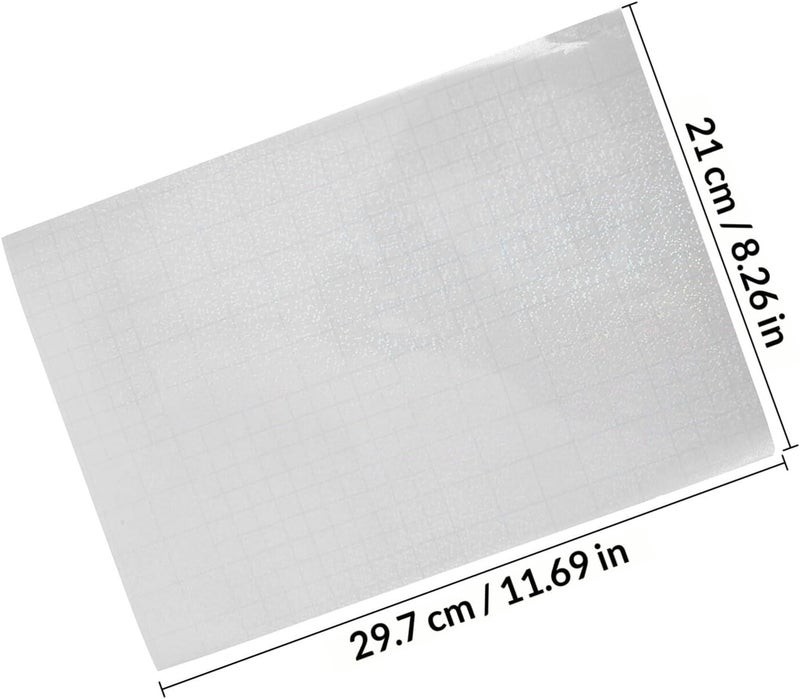 ABOOFAN Holographic Vinyl Sticker Paper 10pcs A4 Size Self-Adhesive Waterproof Printable Sheets for Scrapbooking and Crafting - Image 2