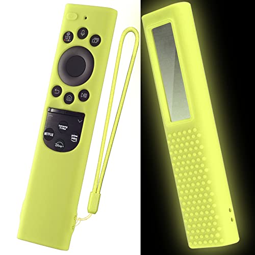 AKSHFETH Silicone Case for Samsung BN59-01385, BN59-01386, TM2280E Remote Control Glow Green - Image 1