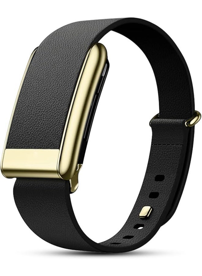 Dado Luxe Tapered Leather Replacement Band Compatible with WHOOP 5.0, One, Peak, and Life Fitness Tracker – Durable & Comfortable | Not for Whoop Gen 4 - Image 1