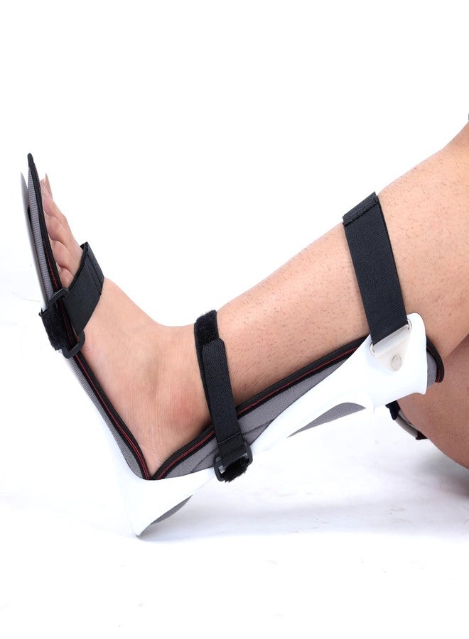 EVEWE FOOT DROP SPLINT, AFO DROP FOOT ORTHOTICS FOR MEN AND WOMEN STROKE, MS, HEMIPLEGIA FOOT DROP (4 to 7 Uk Size Small & Medium, RIGHT LEG Only) - Image 4