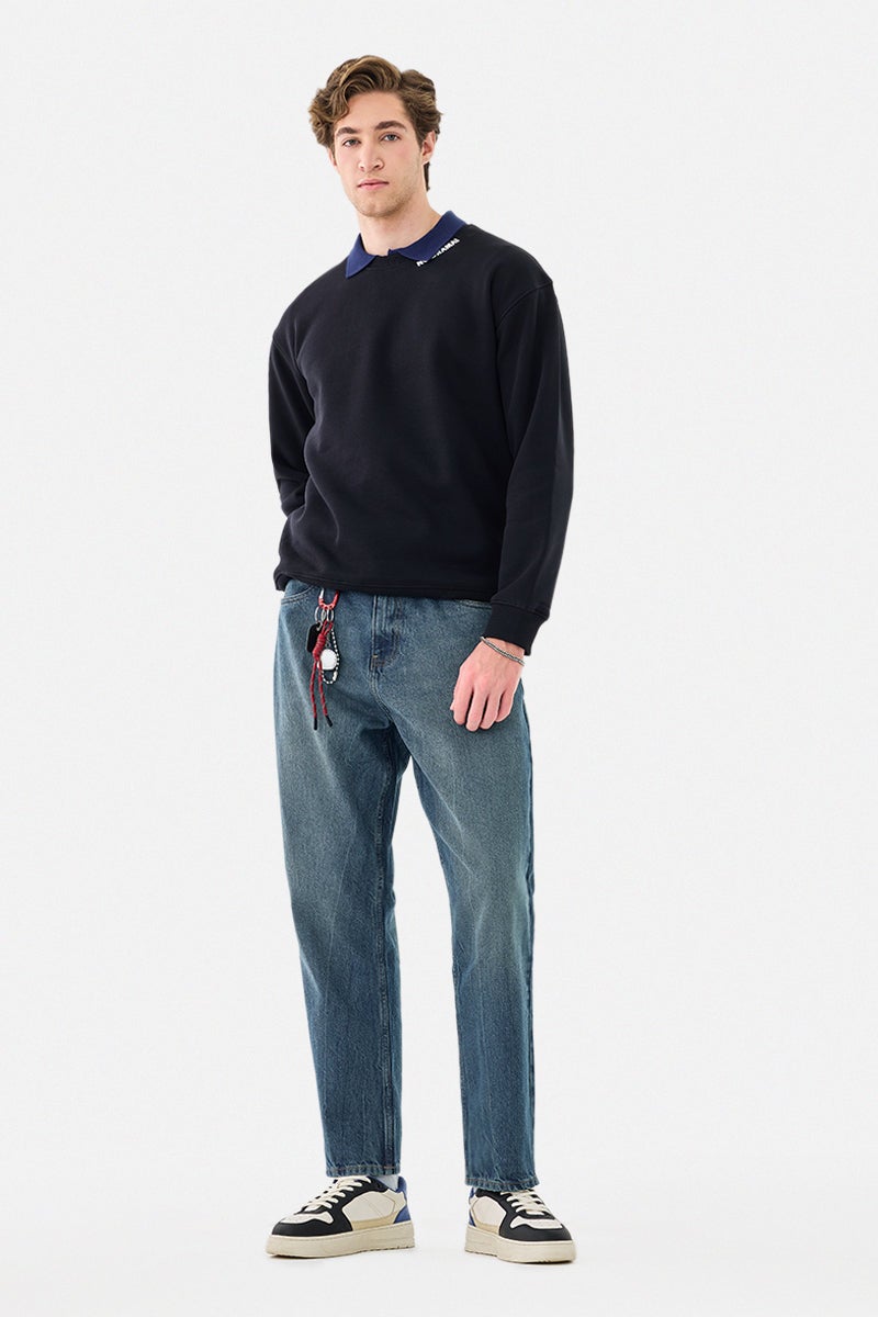 SNITCH Washed Baggy Jeans - Image 5