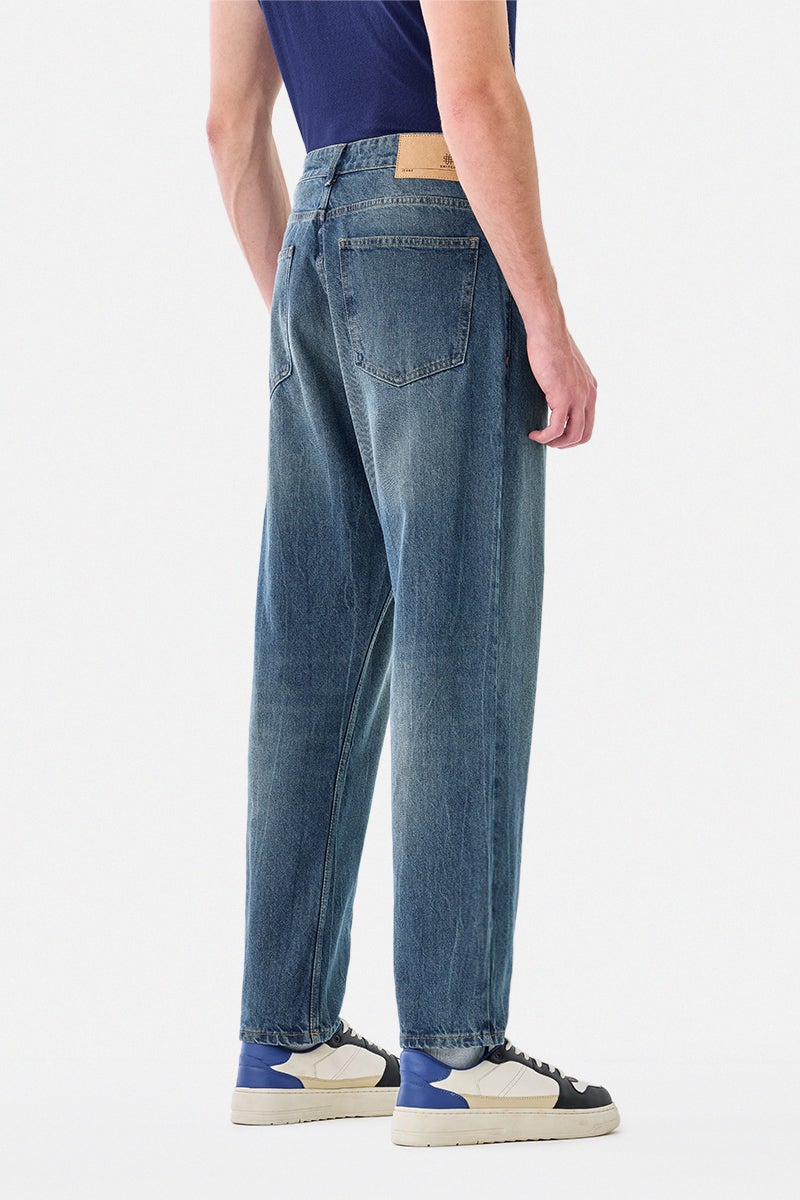 SNITCH Washed Baggy Jeans - Image 3