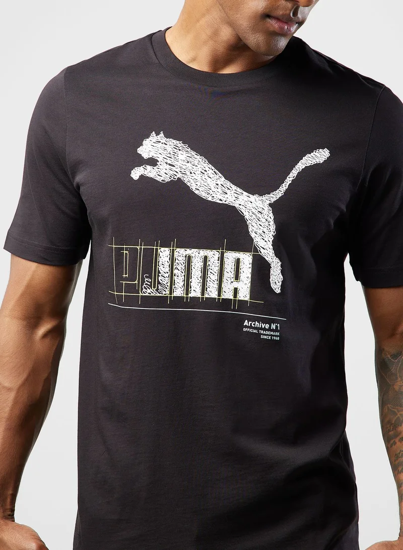 PUMA Classics Brand Love Graphic T-Shirt
