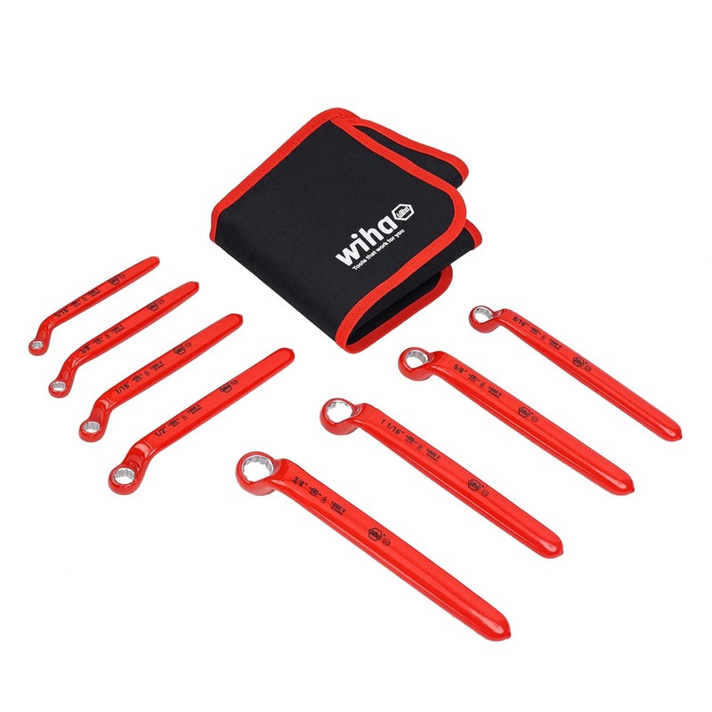 Wiha Tools Insul Box Wrench Set 516 to 34 8pcs Multi One Size 21096 - Image 3