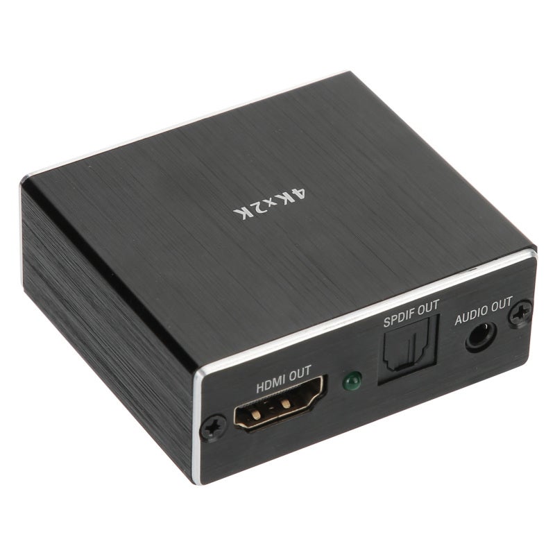 HDMI Audio Extractor 4Kx2K 3D Audio Signal Separation - PASS/2CH/5.1CH Audio Modes Converter for Home Theater System - Image 3