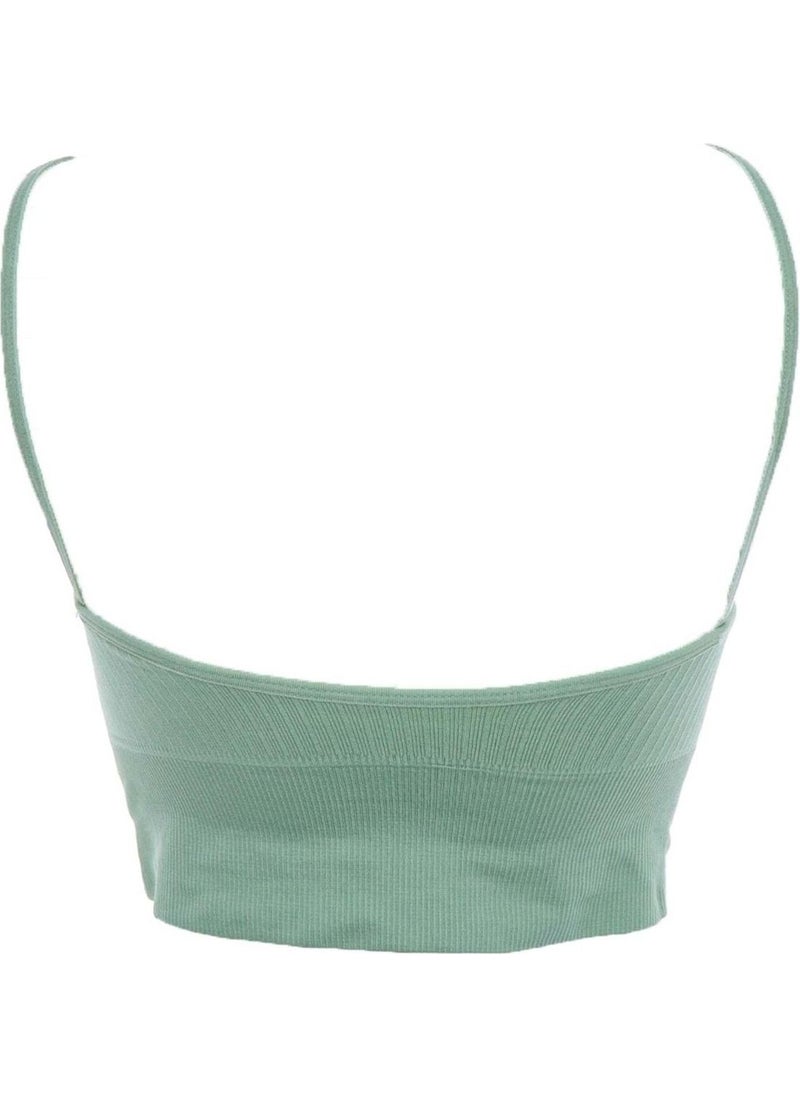 Form Angel - 5702 Strappy Ribbed Women's Bustier Crop - Image 1