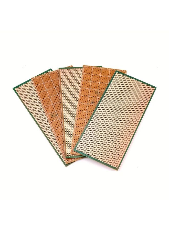 Perforated Board For Robotics 2.56x5.71 Inch PP Cardboard Wiring Board With Grid Pattern - Image 2