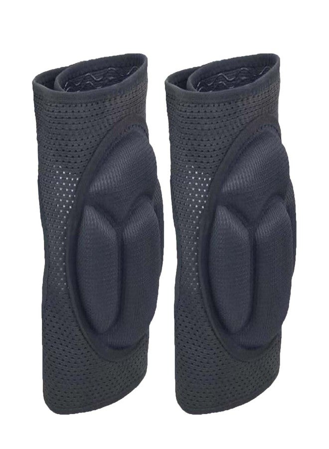JYBTAA Knee Pads for Men Women Work, Gardening Kneeling Pad for Cleaning Floors, Cushion Kneepads for Flooring Crawling Painting Weeding, Concrete Kneepads for Adult and Elderly, Black M (1 pair) - Image 2