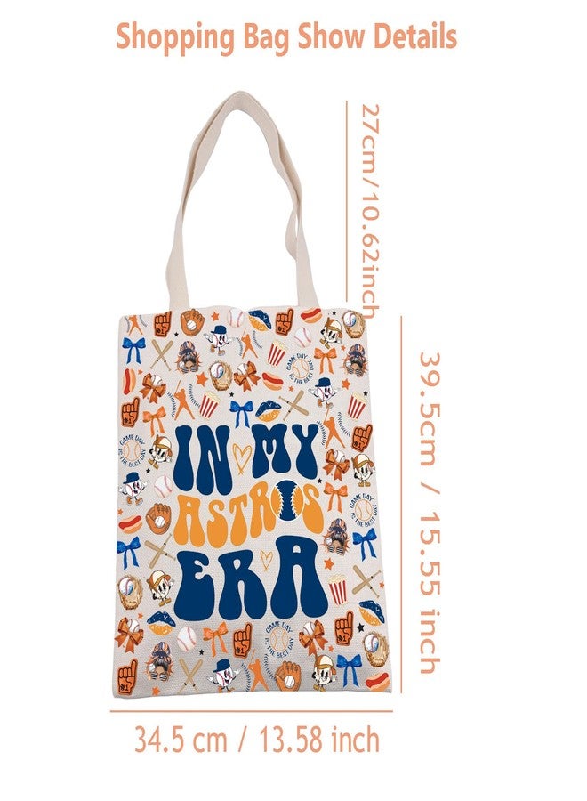 لوجيب بيردجوت حقيبة تسوق من Lywjyb Birdgot Baseball Gift Baseball Game Day HOU Fans Merch Tote (حقيبة Asto Era Tote) - Image 2