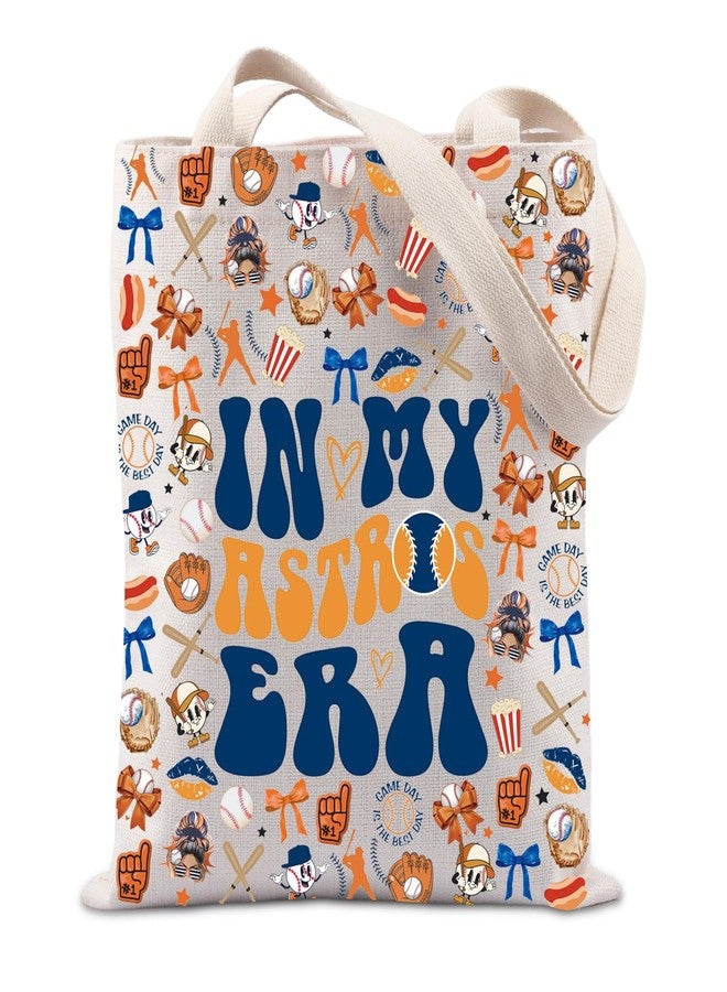 لوجيب بيردجوت حقيبة تسوق من Lywjyb Birdgot Baseball Gift Baseball Game Day HOU Fans Merch Tote (حقيبة Asto Era Tote) - Image 1