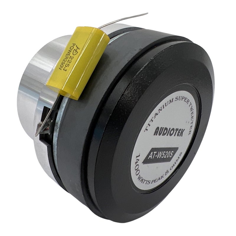 Audiotek 1200W 1.75" Titanium Super Tweeter ATW520S - Image 2