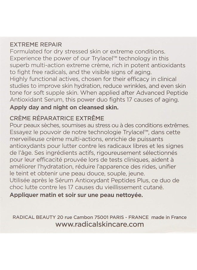 Radical Skincare Extreme Repair - Provides Deep Hydration, Boosts Firmness, Fights Aging & Discoloration - For All Skin Types Including Sensitive Skin - Paraben & Cruelty Free (1.7 Fl Oz)  - Image 4
