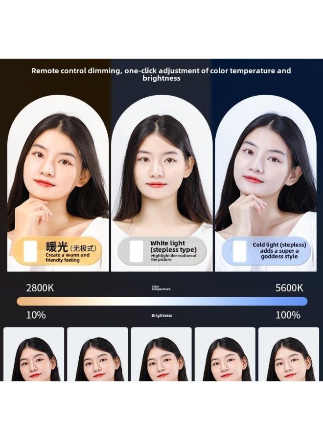 إسكدنيا Live Light Fill Light Photography Shooting Light Camera Anchor Dedicated Led Studio Professional Food Light Soft Light-Specification:The Following Is A Plug-free Outdoor High-brightness Full-screen Series: - Image 4