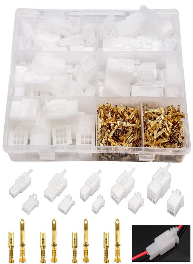 Seamaka 432PCS Automotive Electrical Wire Connectors Kit 2.8mm 2 3 4 6 9 Pin Automotive Electrical Wire Male Female Socket Plug and Pin Header Crimp Wire Terminals Connector Assortment Kit O-P-029-kit - Image 1