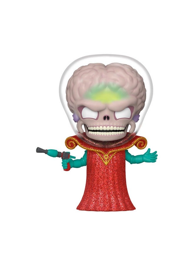 Funko Pop Movies: Mars Attacks - Alien Leader - Martian Ambassador - Mars Attacks Film - Collectable Vinyl Figure - Gift Idea - Official Merchandise - Toys for Kids & Adults - Sci-Fi Fans - Image 2