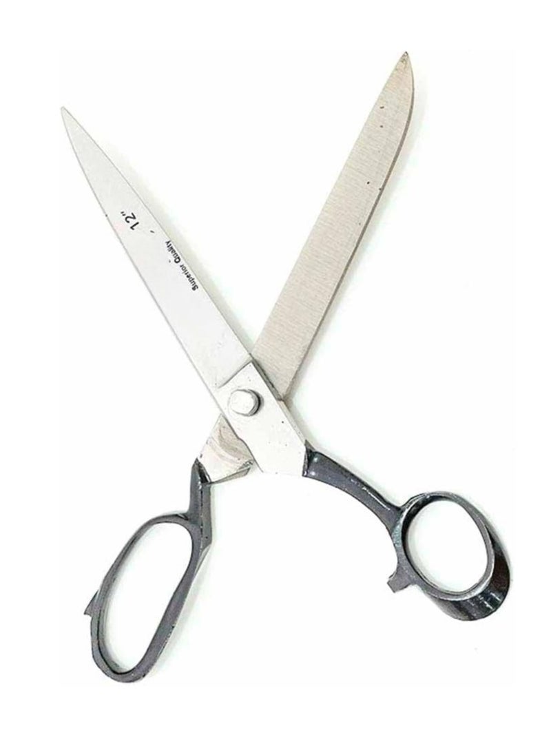 Generic Heavy Duty 12 Inch Stainless Steel Tailors Tailoring Scissor  - Image 3