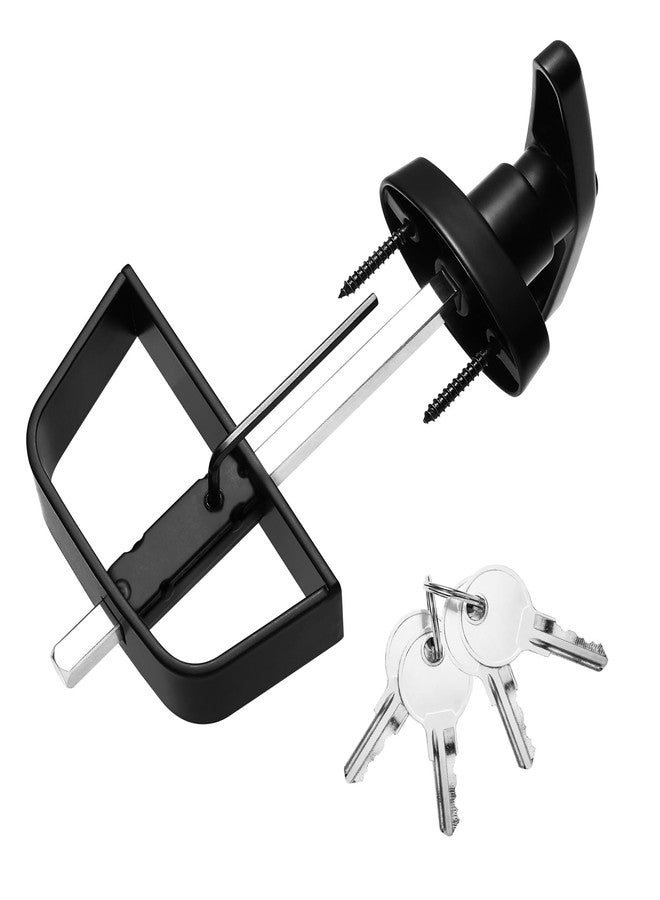 Oacdiel 5.5(inch) shed Door Latch Shed Door T Handle Lock - Image 1