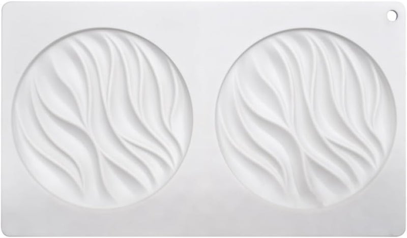 mostsom Silicone Molds Baking Mold for Mousse Cake, Silicone Mold for Chocolate, French Dessert Mold for Pastry Chocolate, Reusable Non-Stick Easy Release Baking Molds (D_ Round Wave) - Image 5