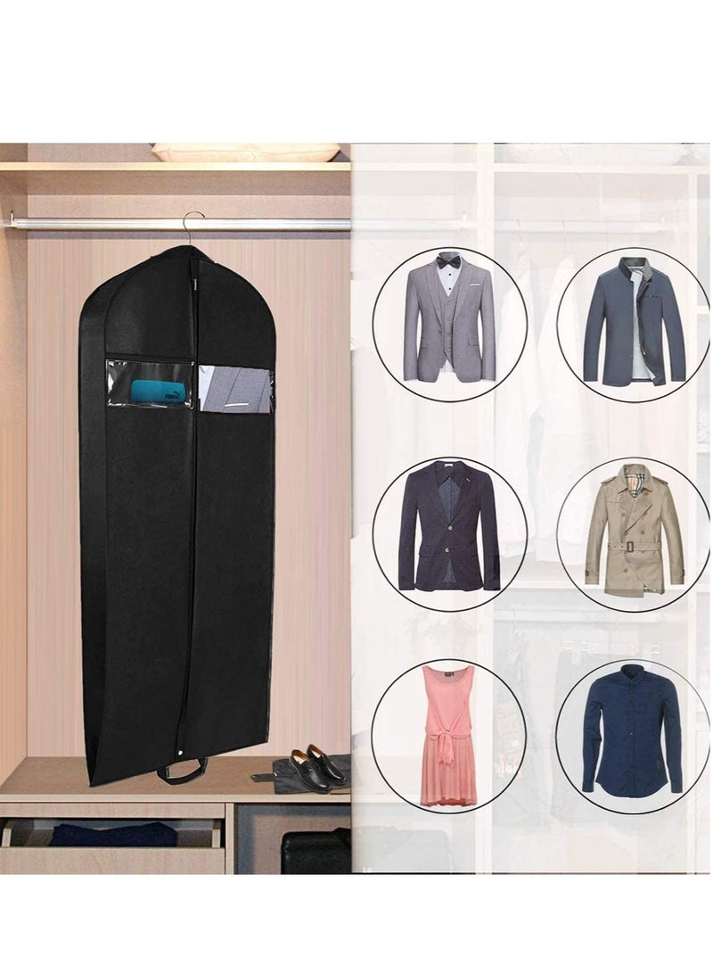 SYOSI Oxford Fabric Suit Cover, with Zipper and Transparent Window, Anti-Moth Protector, for Costumes, Dresses, Coats, Storage or Travel - Image 3