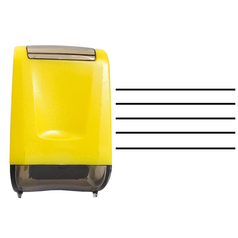 Generic Guitar Ukulele Notation Stamp for Music Scores Yellow