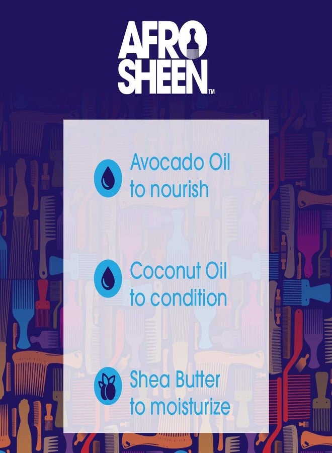 Afro Sheen Slick Back Cream Styler. Contains Shea Butter to smooth & holds. 6 Oz. - Image 4