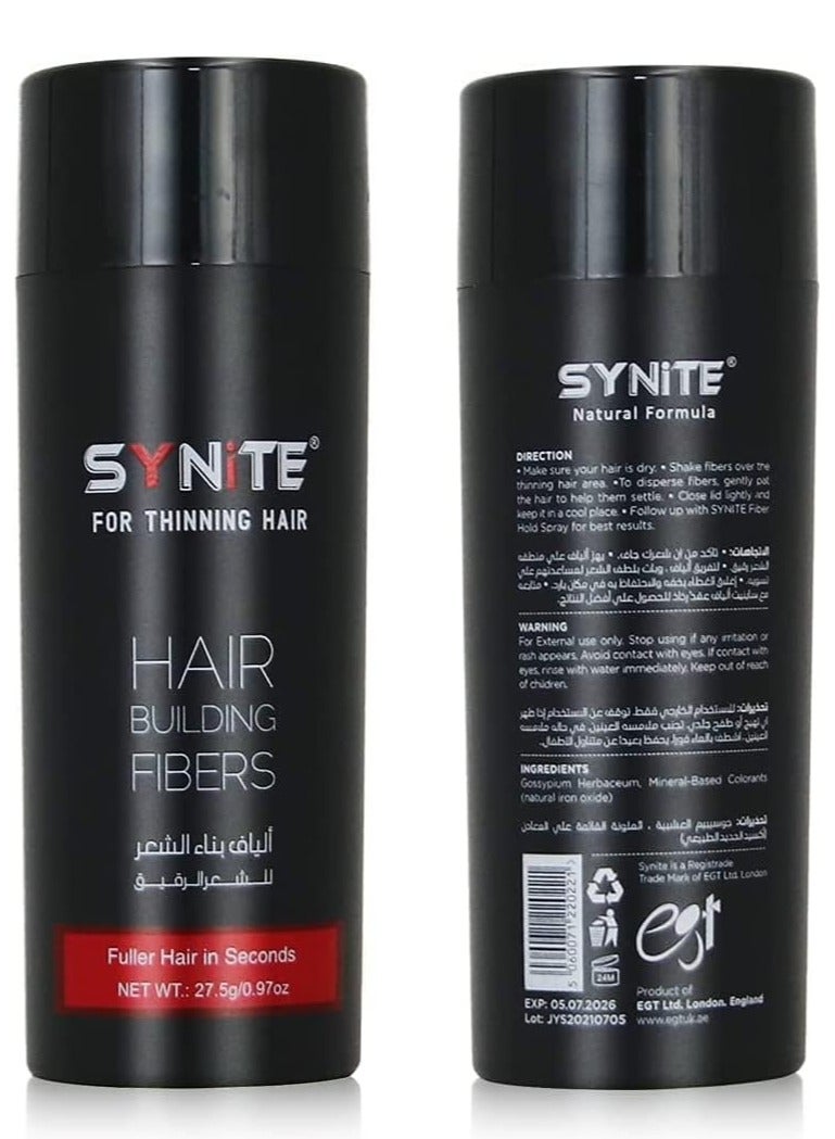 Hair Building Fibers for Thinning Hair Dark Brown 27.5 g