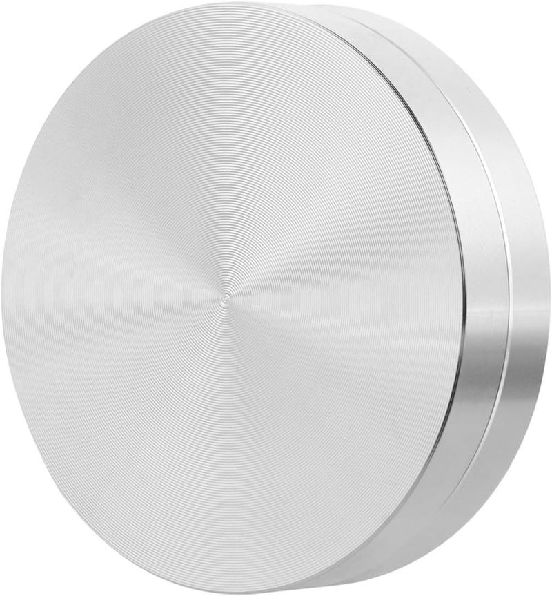 STAHAD Aluminum Alloy Turntable Bearing 100mm Round Rotating Tray Base Cake Decorating Stand Replacement Axle for Baking and Dining Table Use - Image 1