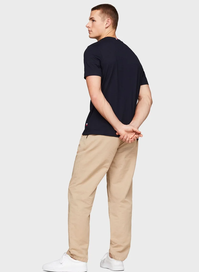 TOMMY HILFIGER Logo Crew Neck T-Shirt