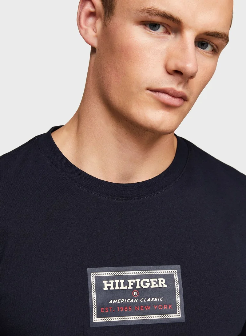 TOMMY HILFIGER Logo Crew Neck T-Shirt