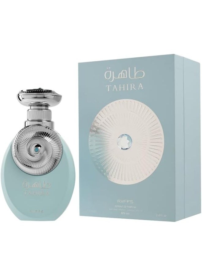 RiiFFS PERFUMS عطر "طاهرة" (Tahira) من RiiFFS للنساء | عطر زهري-فاكهي يدوم طويلاً بنفحات البرغموت والياسمين والفانيليا | عطر عربي فاخر | 100 مل - Image 1