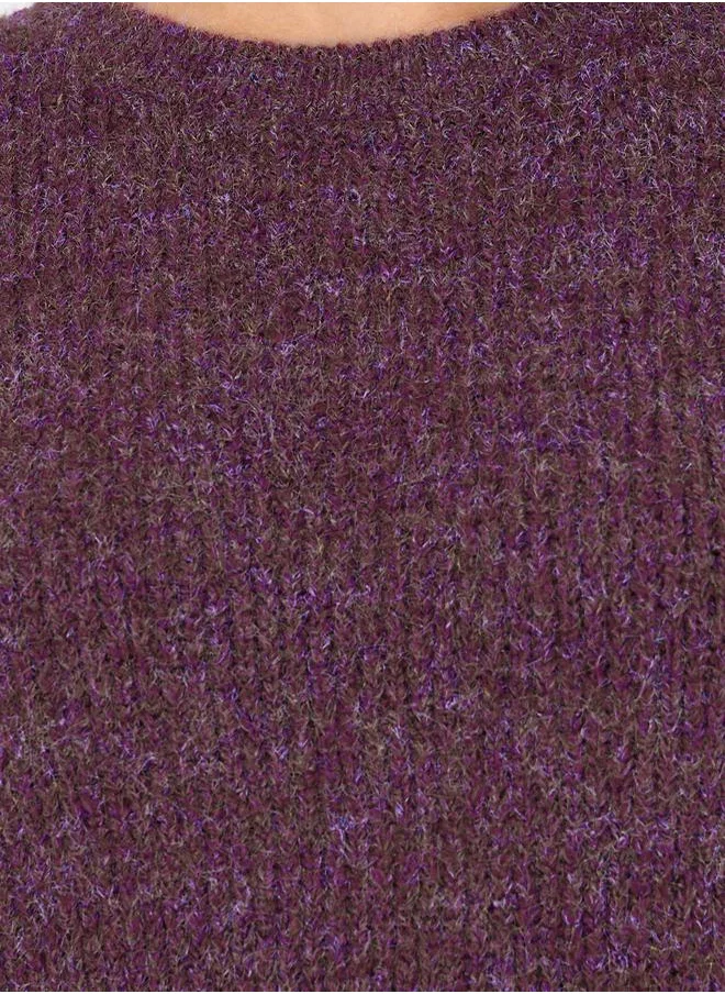 Styli Regular Fit Regular Length Mixed Yarn Sweater