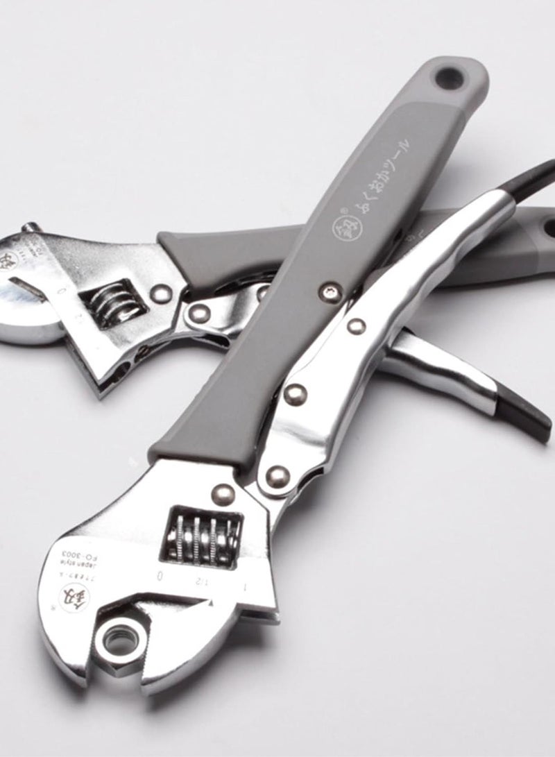 GGOOT Adjustable Wrench Spanner Carbon Steel Mechanical Workshop Hand Repair Tool Car Bicycle Hardware Wrench  - Image 4