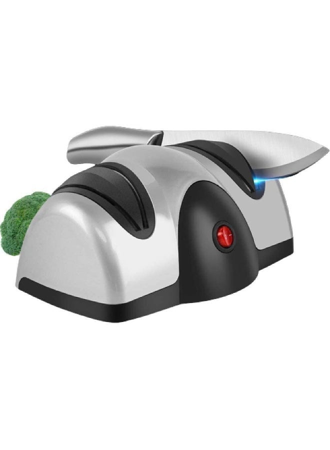 Generic MYXMY Knife Sharpener Electric Household Automatic Artifact Kitchen Knife Fast Blade Sharpener Multi-function High Precision Sharpening Stone  - Image 1