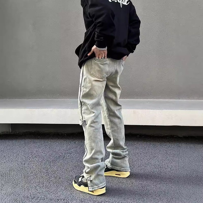 Unisex Casual Daily Denim Jeans - Image 5