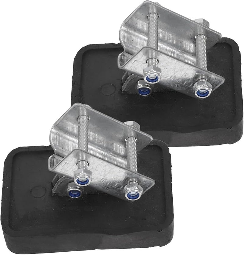 2Pcs Heavy Duty Ladder Foot Protectors Stabilizers For Extension Ladders On Uneven Surfaces - Image 2