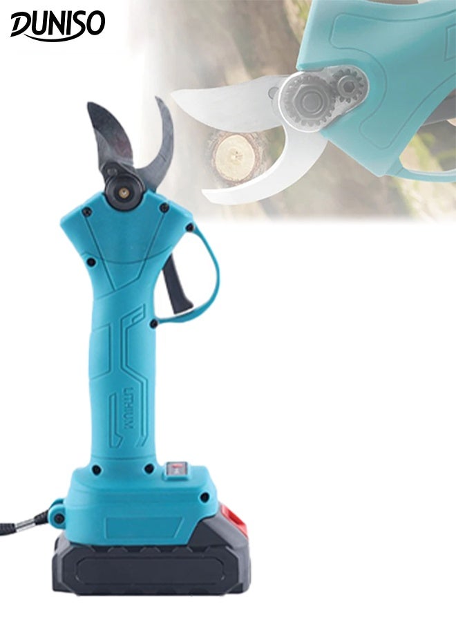 DUNISO Electric Pruning Shears Cordless Electric Pruner Kit with Rechargeable Batterie 25mm Cutting Diameter Portable Secateurs Tree Branch Pruner Garden Power Tools for Tree Branches, Courtyard, Household - Image 1